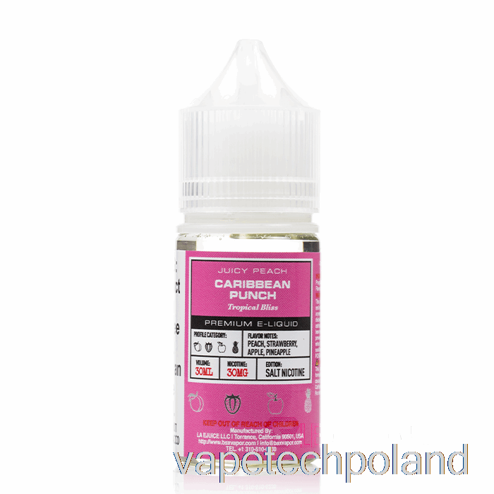 Vape Polska Karaibski Poncz - Seria Bsx Salt - 30ml 30mg